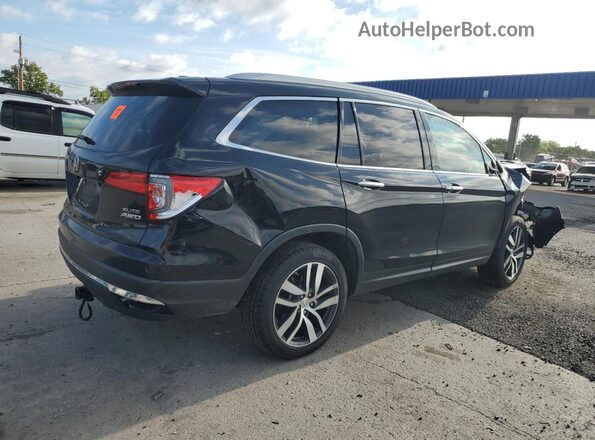 5FNYF6H07JB038353 2018 HONDA PILOT Black Trasero derecho