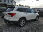 2018 Honda Pilot Lx White vin: 5FNYF6H15JB049893