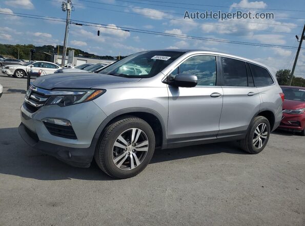 5FNYF6H50JB052896 2018 HONDA PILOT Silver Przód lewy