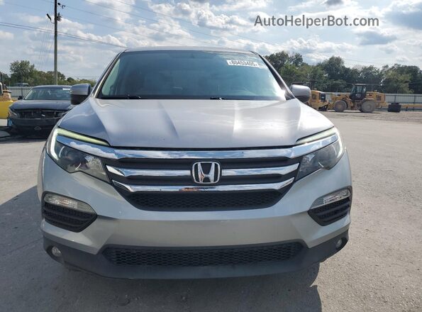 5FNYF6H50JB052896 2018 HONDA PILOT Silver Widok z przodu