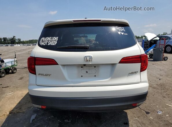5FNYF6H58JB024733 2018 HONDA PILOT White Widok z tyłu
