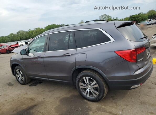 5FNYF6H5XJB067017 2018 HONDA PILOT Charcoal Trasero izquierdo