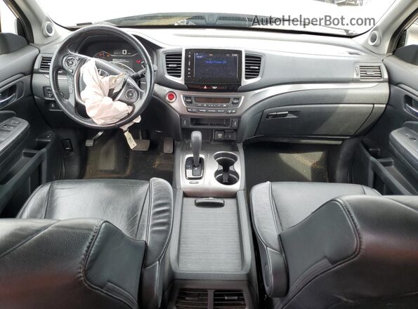 5FNYF6H5XJB067017 2018 HONDA PILOT Charcoal Vista del salpicadero