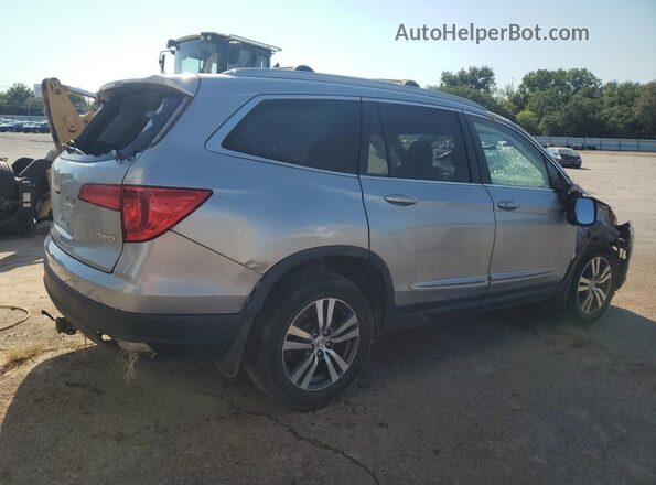 5FNYF6H64JB027802 2018 HONDA PILOT Silver Задня права чверть