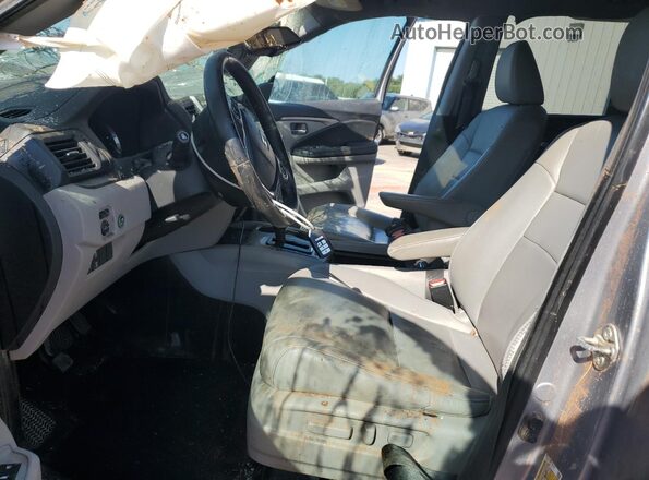 5FNYF6H64JB027802 2018 HONDA PILOT Silver Вид салону спереду