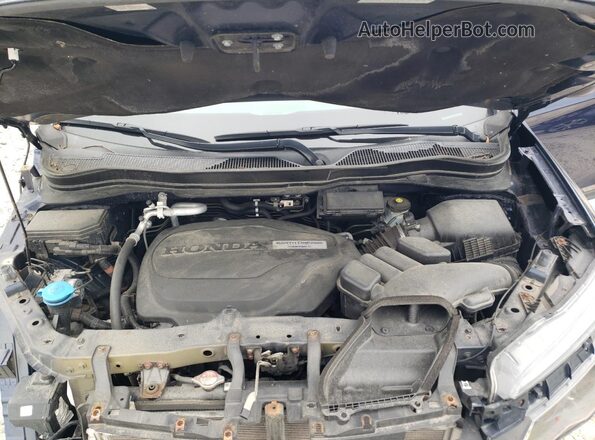 5FNYF6H72JB046857 2018 HONDA PILOT Blue Շարժիչի բաժամունքի տեսք