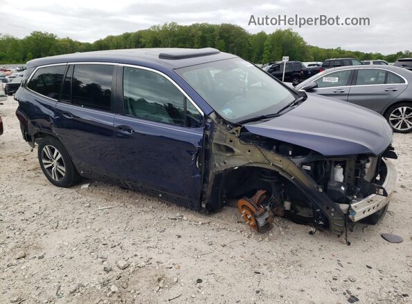 5FNYF6H72JB046857 2018 HONDA PILOT Blue Առջևի աջ