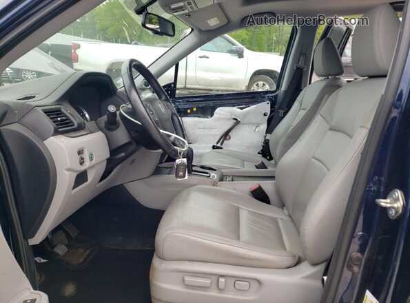 5FNYF6H72JB046857 2018 HONDA PILOT Blue Սալոնի դիմացի տեսք