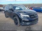 2020 Honda Pilot Awd Black Edition Black vin: 5FNYF6H77LB039745