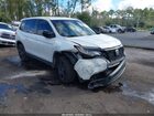 2021 Honda Passport 2wd Sport White vin: 5FNYF7H21MB005974