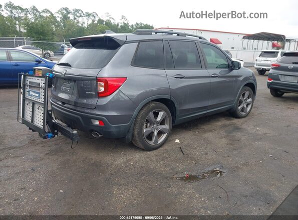 5FNYF7H98MB012921 2021 HONDA PASSPORT Серый Задняя правая четверть