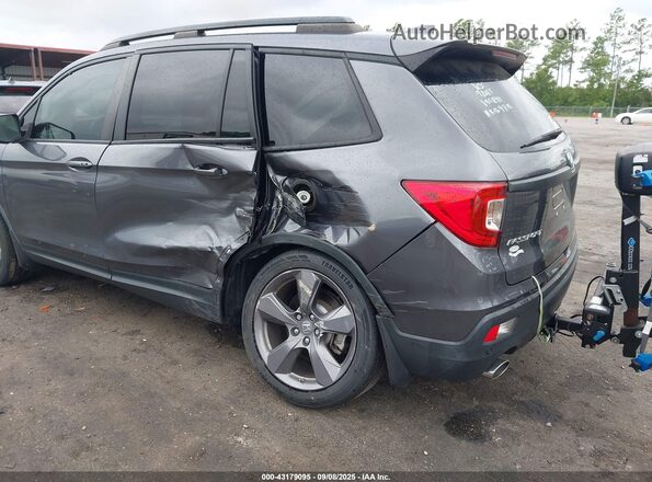 5FNYF7H98MB012921 2021 HONDA PASSPORT Серый Вид спереди