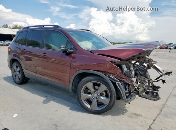 5FNYF7H99LB004874 2020 HONDA PASSPORT Burgundy Front right