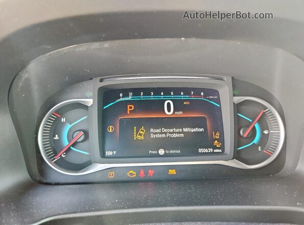 5FNYF8H24MB008230 2021 HONDA PASSPORT Черный Вид щитка приборов