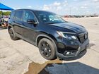 2021 Honda Passport Sport Черный vin: 5FNYF8H24MB008230