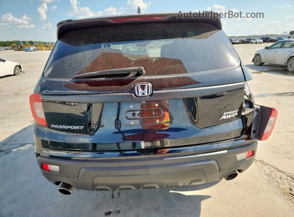 5FNYF8H24MB008230 2021 HONDA PASSPORT Черный Вид сзади