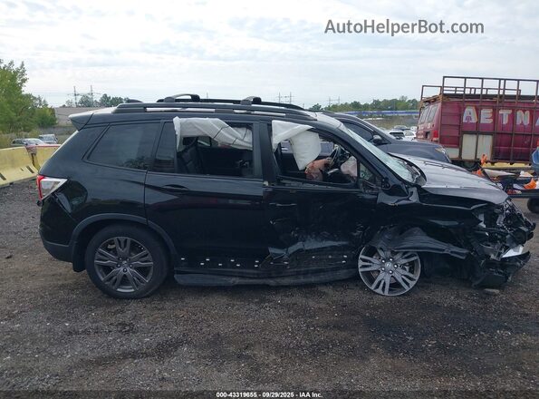 5FNYF8H54LB000055 2020 HONDA PASSPORT Черный Вид щитка приборов