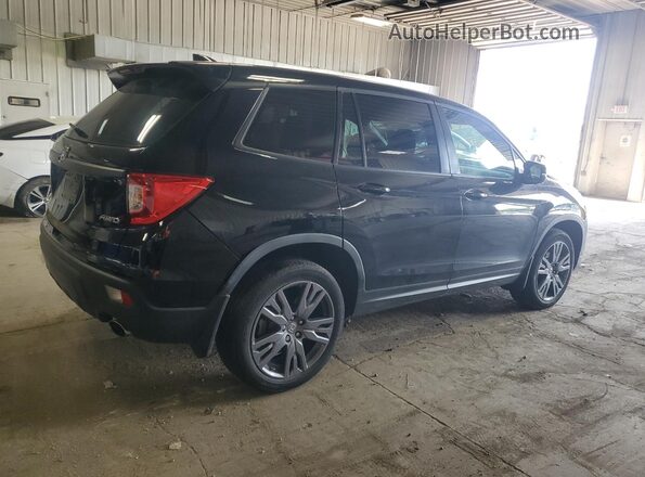 5FNYF8H55LB019939 2020 HONDA PASSPORT Черный Задняя правая четверть