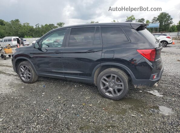 5FNYF8H56NB018477 2022 HONDA PASSPORT Черный Задняя левая четверть