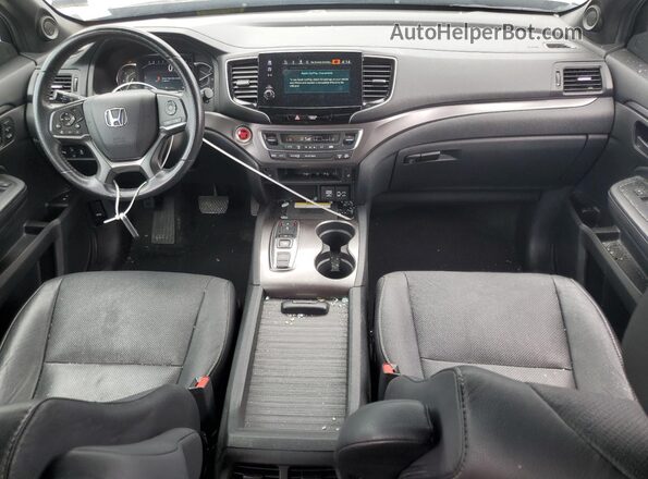 5FNYF8H56NB018477 2022 HONDA PASSPORT Черный Вид панели приборов