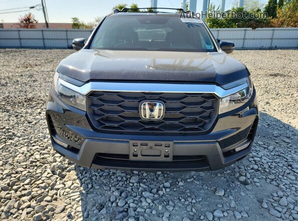 5FNYF8H5XRB013031 2024 HONDA PASSPORT Black Вид спереду