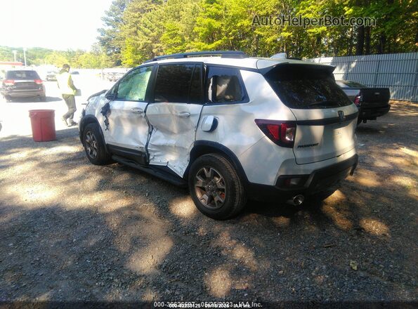 5FNYF8H63NB019529 2022 HONDA PASSPORT White უკანა მარცხენა