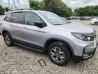 2022 Honda Passport Trail Sport Серебряный vin: 5FNYF8H65NB017409