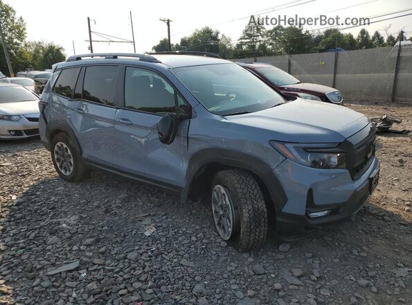 5FNYF8H6XSB005686 2025 HONDA PASSPORT Серый Передняя правая четверть