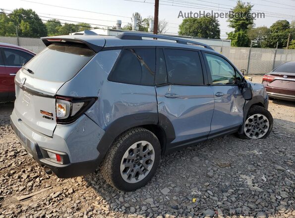 5FNYF8H6XSB005686 2025 HONDA PASSPORT Серый Задняя правая четверть