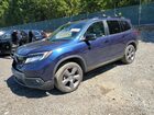 2021 Honda Passport Touring Blue vin: 5FNYF8H92MB042258