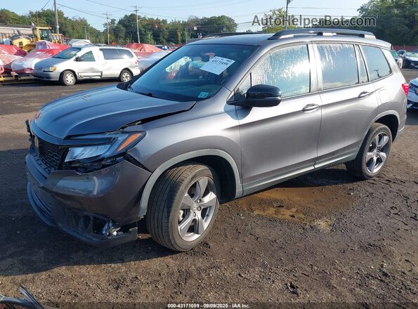 5FNYF8H94LB001645 2020 HONDA PASSPORT Серый Передняя левая четверть