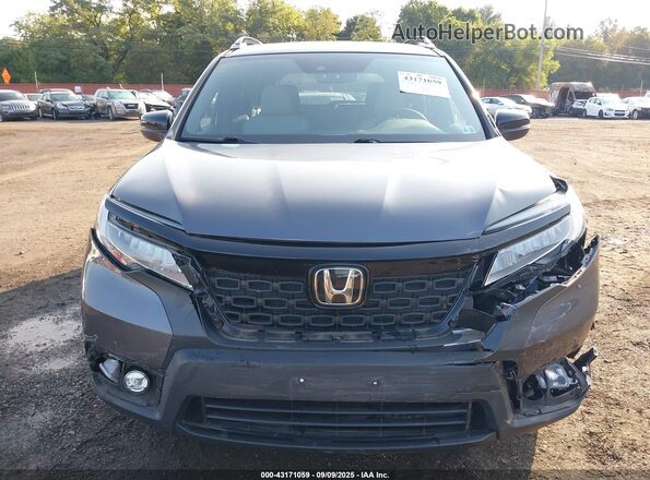 5FNYF8H94LB001645 2020 HONDA PASSPORT Серый Вид щитка приборов