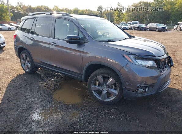 5FNYF8H94LB001645 2020 HONDA PASSPORT Серый Передняя правая четверть