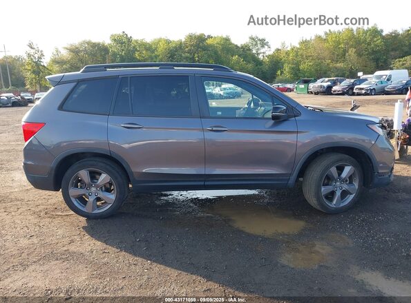 5FNYF8H94LB001645 2020 HONDA PASSPORT Серый Вид задней части салона