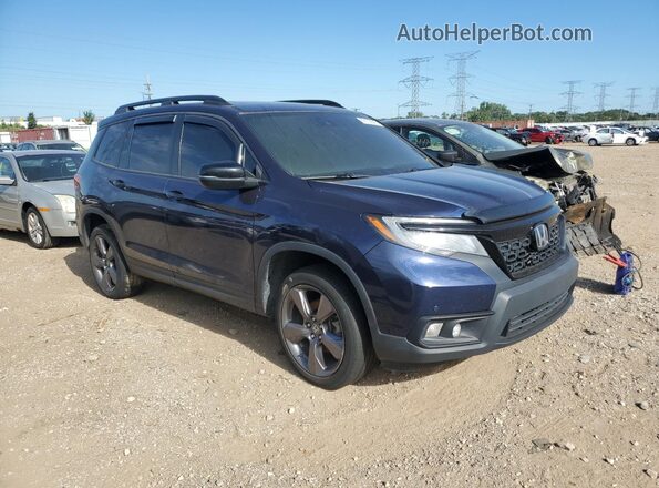 5FNYF8H94LB017974 2020 HONDA PASSPORT Blue Przód prawy