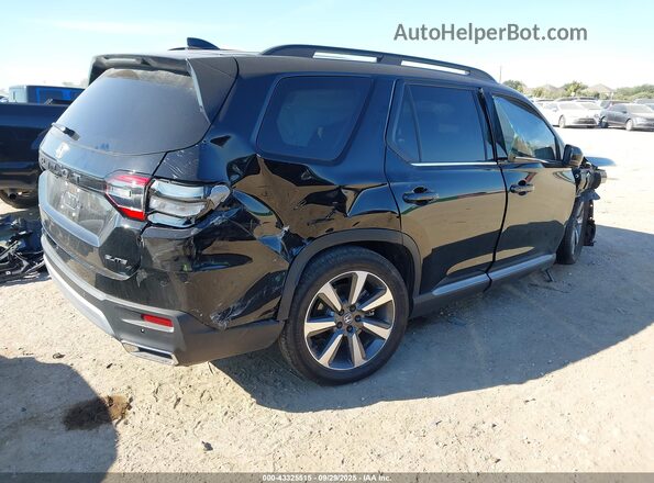 5FNYG1H84SB129619 2025 HONDA PILOT Черный Задняя правая четверть