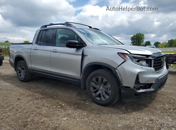 5FPYK3F12MB012650 2021 HONDA RIDGELINE Silver Delantero derecho