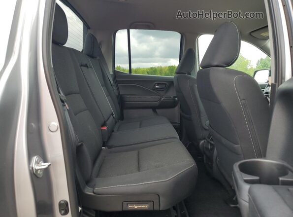 5FPYK3F12MB012650 2021 HONDA RIDGELINE Silver Vista de los asientos traseros