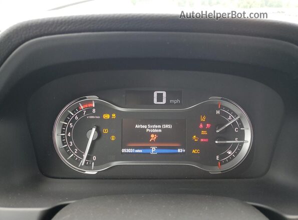 5FPYK3F12MB012650 2021 HONDA RIDGELINE Silver Vista del cuadro de instrumentos