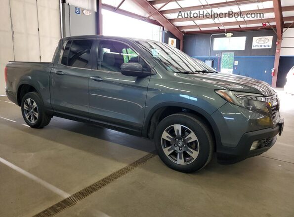 5FPYK3F59JB013194 2018 HONDA RIDGELINE Серый Передняя правая четверть