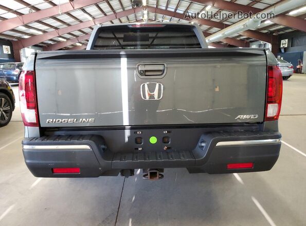 5FPYK3F59JB013194 2018 HONDA RIDGELINE Серый Вид сзади