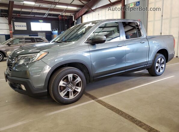 5FPYK3F59JB013194 2018 HONDA RIDGELINE Серый Передняя левая четверть