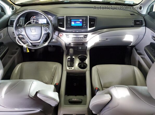 5FPYK3F59JB013194 2018 HONDA RIDGELINE Серый Вид панели приборов