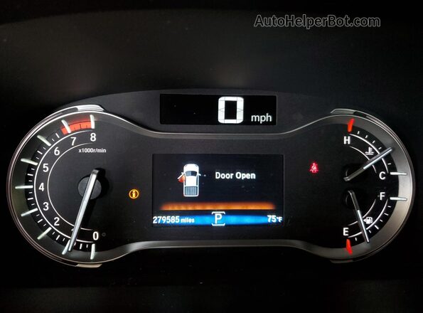 5FPYK3F59JB013194 2018 HONDA RIDGELINE Серый Вид щитка приборов
