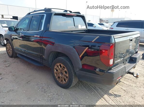 5FPYK3F72MB022082 2021 HONDA RIDGELINE Черный Задняя левая четверть