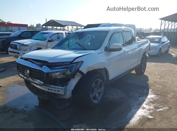 5FPYK3F74MB019734 2021 HONDA RIDGELINE White Przód lewy
