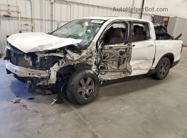 5FPYK3F76LB008748 2020 HONDA RIDGELINE White Vista tres cuartos delantera izquierda