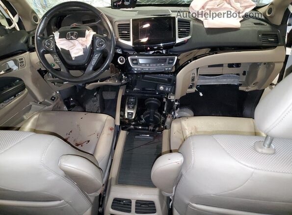 5FPYK3F76LB008748 2020 HONDA RIDGELINE White Vista del salpicadero