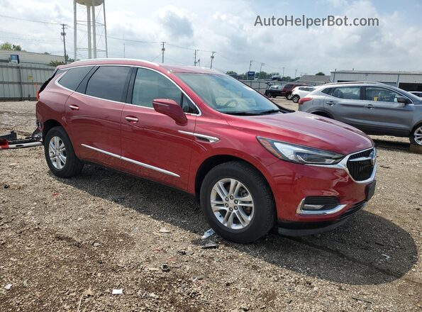 5GAERBKW0JJ160952 2018 BUICK ENCLAVE Burgundy წინა მარჯვენა