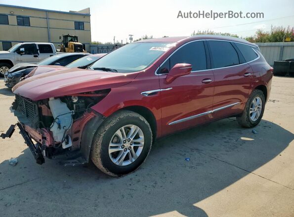 5GAERBKW4JJ165328 2018 BUICK ENCLAVE Красный Передняя левая четверть